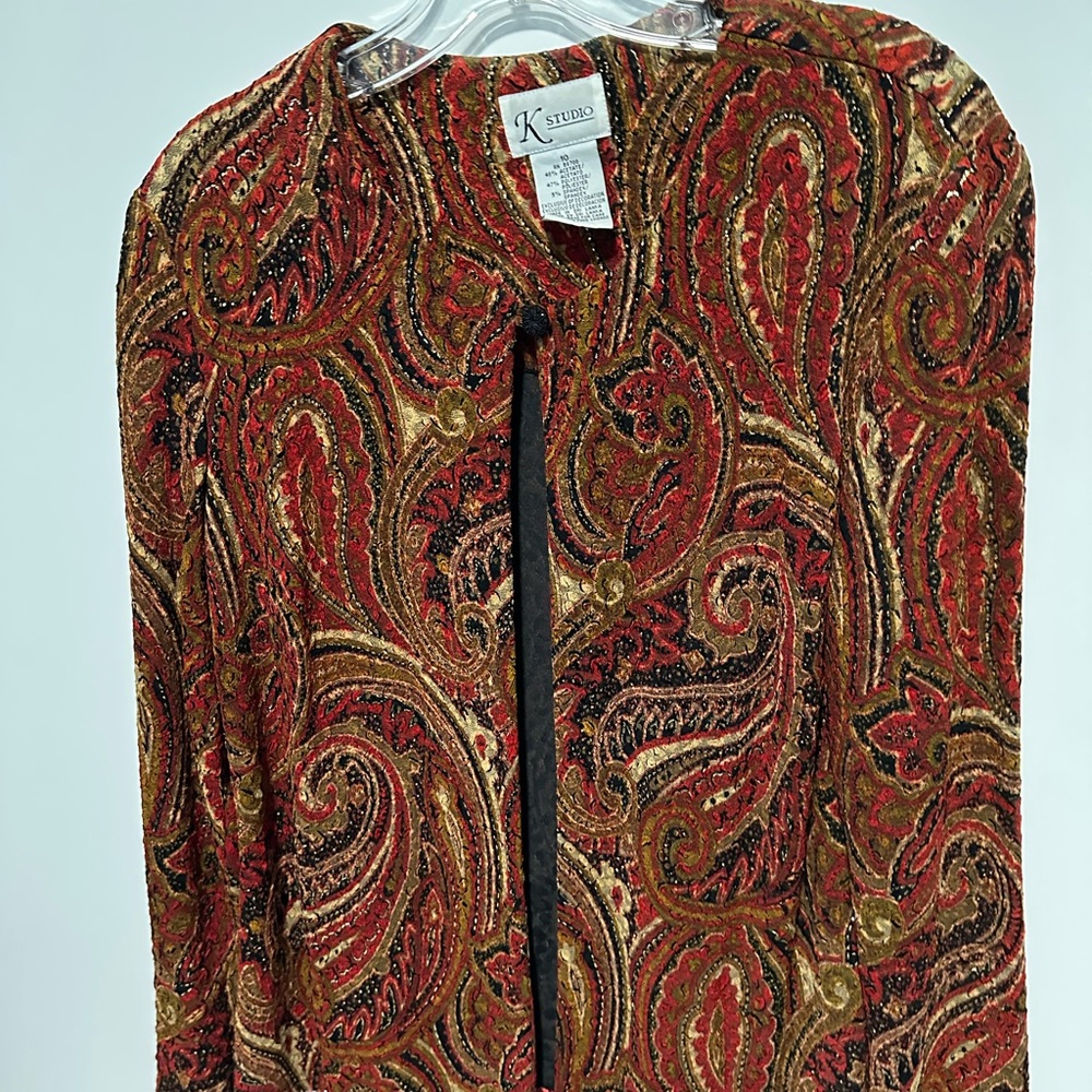 K Studio Paisley Jacket Vintage